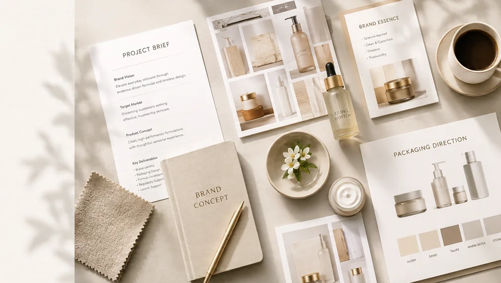 Private Label Cosmetic, Guided by a Dedicated Project Partner.