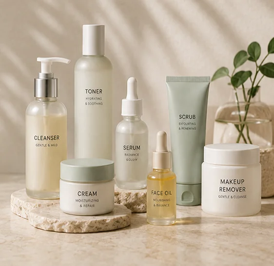 Custom Face Care Products